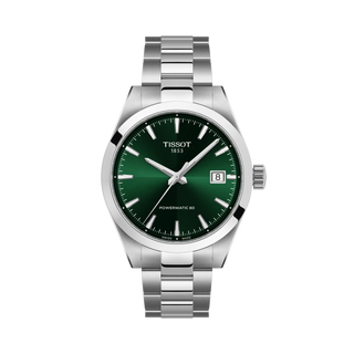 Tissot Watches Tissot Gentleman 38mm Green Automatic Watch 3817172