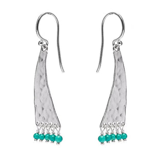 Annie Haak Jewellery Annie Haak Silver Harlequin Turquoise Drop Earrings 1540905