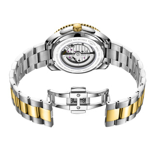 Rotary 42mm Two-Tone Henley Blue Automatic Watch