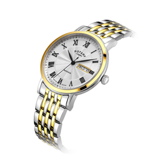 Rotary 37mm Two-Tone Windsor Quartz Watch