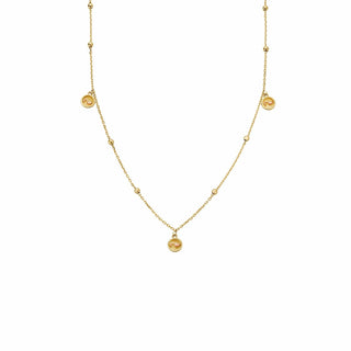 Clogau Jewellery Clogau 9ct Yellow Gold Insignia Drop Necklace 2103090