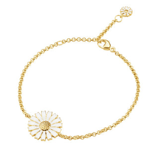 Georg Jensen Gold Plated Daisy Bracelet