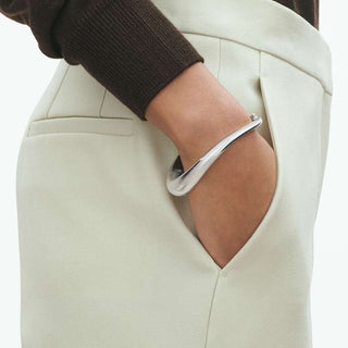Georg Jensen Jewellery Jewellery Georg Jensen Silver Offspring Bangle - Large 2206054