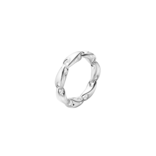 Georg Jensen Silver Reflect Chain Ring