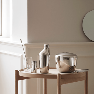 Georg Jensen Homeware Homeware Georg Jensen Stainless Steel Sky Shaker Stirrer & Jigger Set 2211020