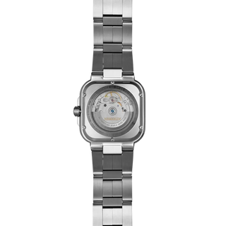 Michel Herbelin Watches Herbelin Gents Stainless Steel 39mm Cap Camarat Square Automatic Watch 3317024