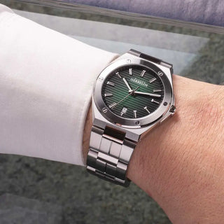 Michel Herbelin Watches Herbelin Gents Stainless Steel 40.5mm Cap Camarat Quartz Watch 3317025