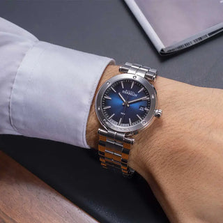 Michel Herbelin Watches Herbelin Gents Stainless Steel 40.5mm Newport Quartz Watch 3317022