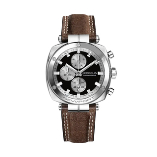 Michel Herbelin Watches Herbelin Gents Stainless Steel 42mm Newport Heritage Chronograph Quartz Watch 3318035