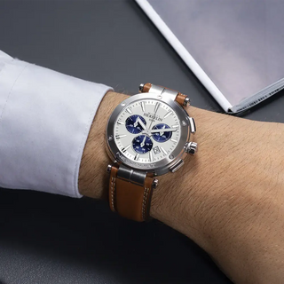 Michel Herbelin Watches Herbelin Gents Stainless Steel 43mm Newport Chronograph Quartz Watch 3318039