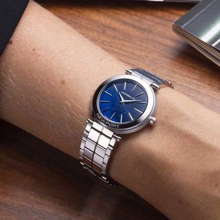 Michel Herbelin Watches Herbelin Ladies 32mm Newport Slim Stainless Steel Quartz Watch 3307069