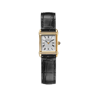 Michel Herbelin Watches Herbelin Ladies Gold PVD 20mm Art Déco Quartz Watch 3304005