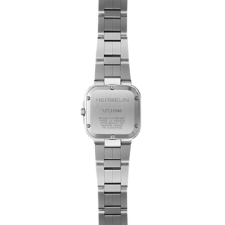 Michel Herbelin Watches Herbelin Ladies Stainless Steel 30mm Cap Camarat Square Arctic Blue Quartz Watch 3307070