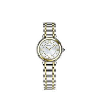 Herbelin Ladies Two Tone 28mm Galet Quartz Watch
