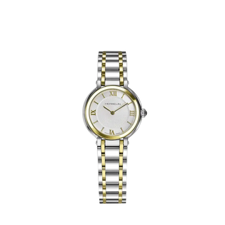 Michel Herbelin Watches Herbelin Ladies Two Tone 28mm Galet Quartz Watch 3305064