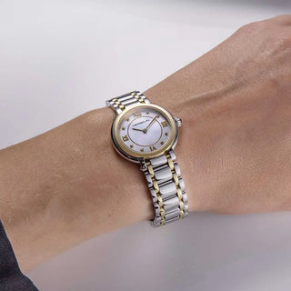 Herbelin Ladies Two Tone 28mm Galet Quartz Watch