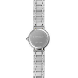 Herbelin Ladies Two Tone 28mm Galet Quartz Watch