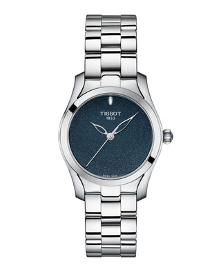 Tissot T-Wave II 30mm blue quartz watch