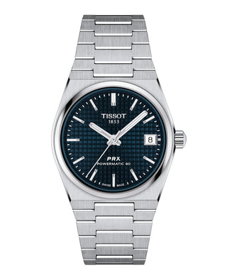 Tissot 35mm PRX Powermatic 80 Stainless Steel Blue Automatic Watch