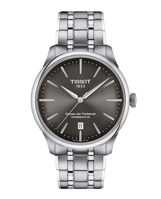 Tissot 39mm Chemin Des Tourelles Powermatic 80 Stainless Steel Automatic Watch