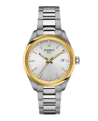 Tissot 34mm PR100 Two-Tone Quartz Watch
