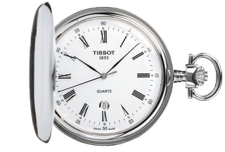 Tissot 49mm Stainless Steel Savonnette Pocket Watch