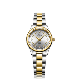 Rotary 28mm Two-Tone Oxford Diamond Quartz Watch