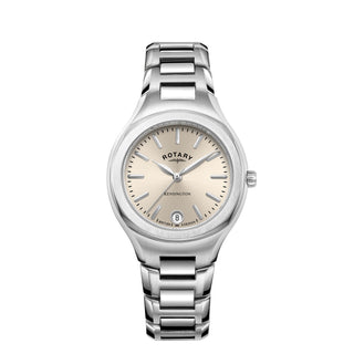 Rotary 32mm Kensington Stainless Steel Champagne Quartz Watch