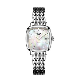 Rotary 25mm Stainless Steel Mother-of-Pearl Quartz Watch