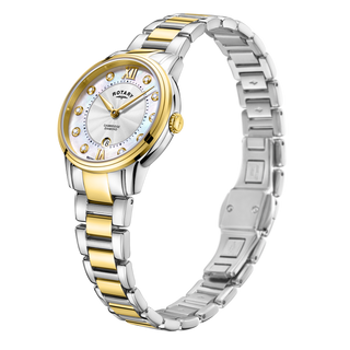 Rotary 30mm Two-Tone Cambridge Diamond Quartz Watch