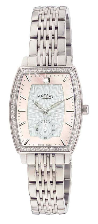 Rotary 25mm Divine Stainless Steel Mother-of-Pearl Quartz Watch