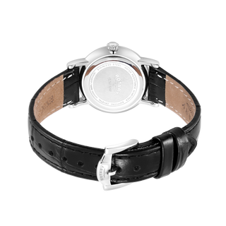 Rotary 27mm Windsor Quartz Watch with a Black Leather Strap