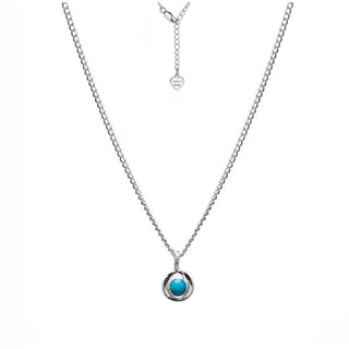 Annie Haak Jewellery Annie Haak Silver Itsy Bitsy Mosaic Turquoise Necklace 1543315