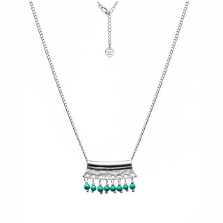 Annie Haak Jewellery Annie Haak Silver Harlequin Turquoise Necklace 1515100