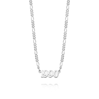 Daisy London Silver Customisable Date Necklace