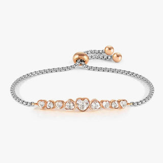 Nomination Stainless Steel and Rose Gold PVD Milleluci Bracelet