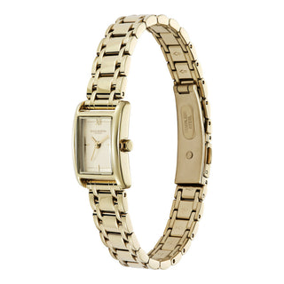 Olivia Burton Watches Olivia Burton 16mm Gold Plated Mini Grove Quartz Watch 3208037