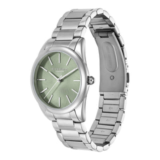 Olivia Burton Watch Boxes Olivia Burton 34mm Glowful Mint Green Stainless Steel Quartz Watch 3202039