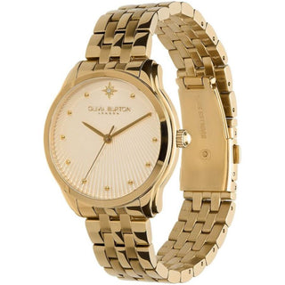 Olivia Burton 36mm Gold Plated Starlight Quartz Watch 2