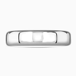 Palladium 5mm Classic Court Wedding Ring