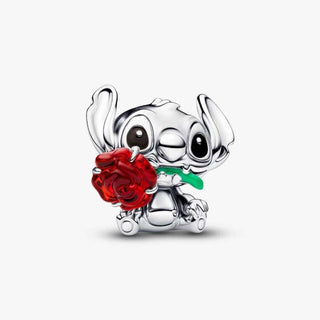Pandora Jewellery Pandora Disney Stitch Rose Murano Charm 2931491