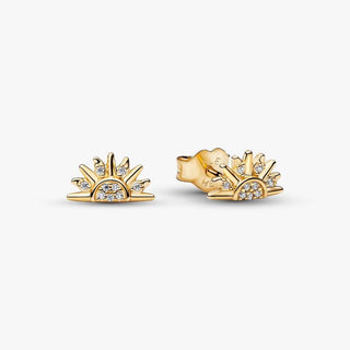 Pandora Jewellery Pandora Gold Plated Celestial Sparkling Sun Stud Earrings 2930501