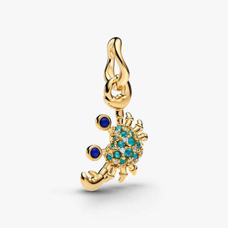 Pandora Jewellery Pandora Gold Plated Crab Dangle Charm 2933012