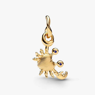 Pandora Jewellery Pandora Gold Plated Crab Dangle Charm 2933012
