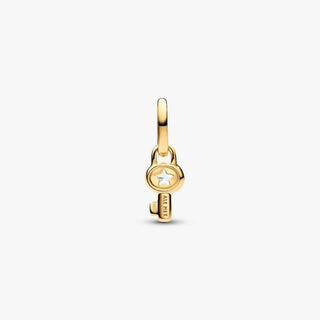 Pandora Jewellery Pandora Gold Plated Key Mini Dangle Charm 2931459