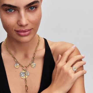 Pandora Jewellery Pandora Gold Plated Link Chain Y-Necklace 2961006