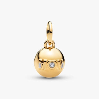 Pandora Jewellery Pandora Gold Plated Mom Ball Clasp Charm 2931515