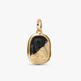 Pandora Jewellery Pandora Gold Plated Owl Medallion Charm 2931550