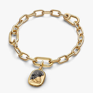Pandora Jewellery Pandora Gold Plated Owl Medallion Charm 2931550