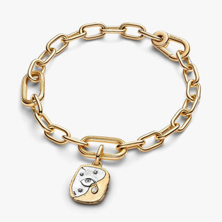 Pandora Jewellery Pandora Gold Plated & Silver Eye Medallion Charm 2931552